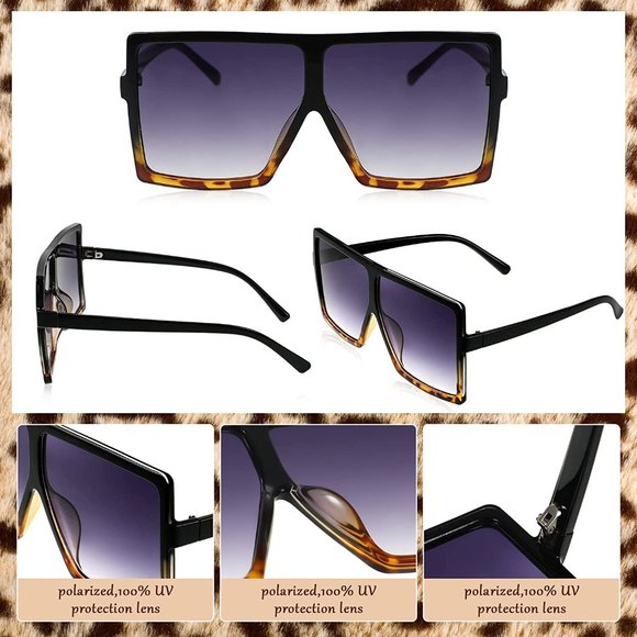 New 6 Pieces Leopard Jewelry Accessories Set Leopard Earrings Bracelets … - Picture 2 of 4